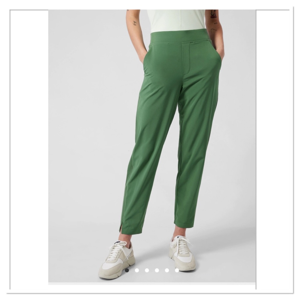 Athleta Women’s Brooklyn Ankle Pants Vineyard Green Size 6 Tall